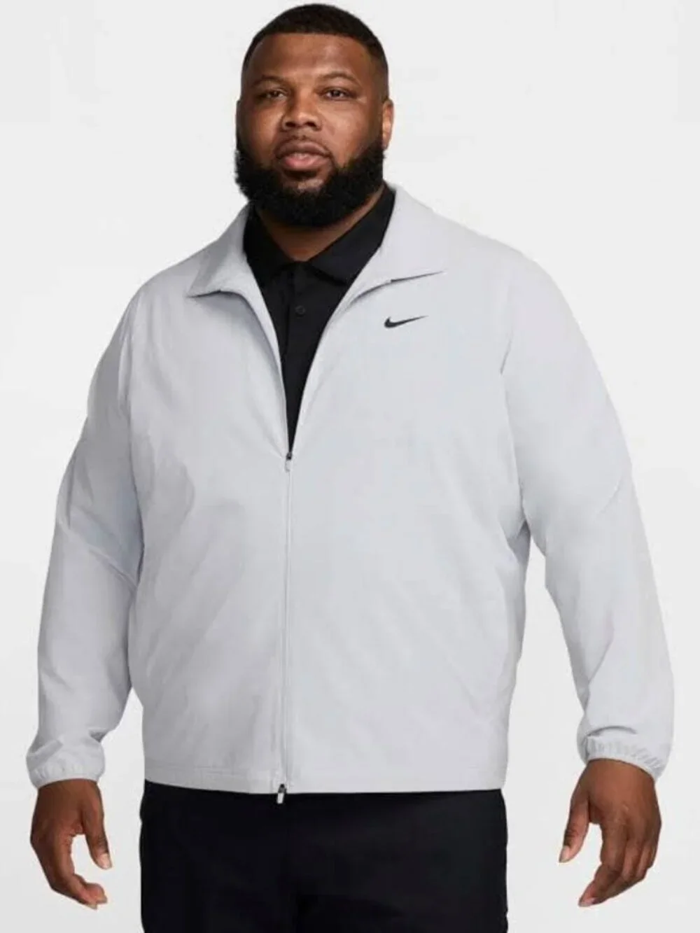 Nike Golf Full Zip Performance Jacket Men's Large NWT Gray Dri-FIT